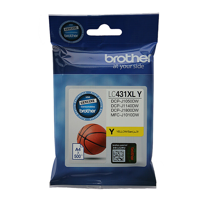 Brother LC-431XL Yel Ink Cart