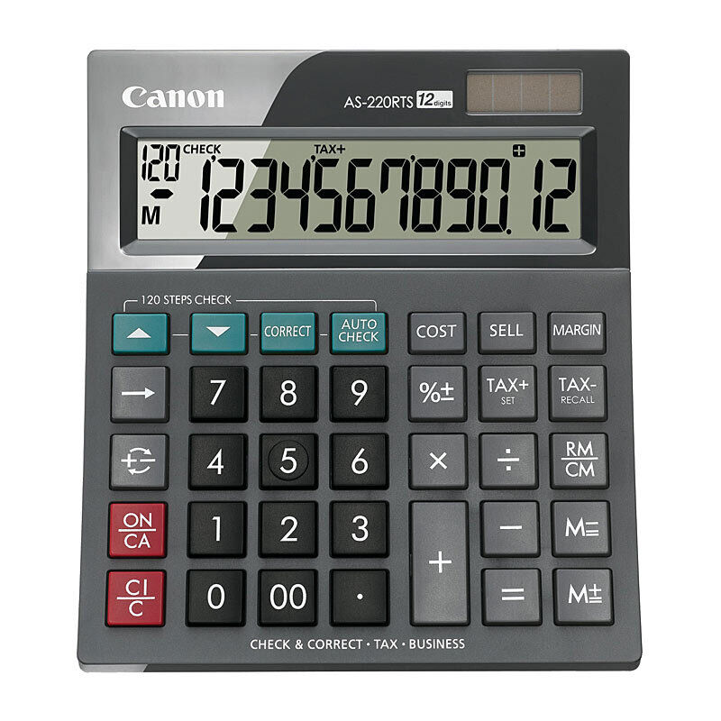 Canon AS220RTS Calculator