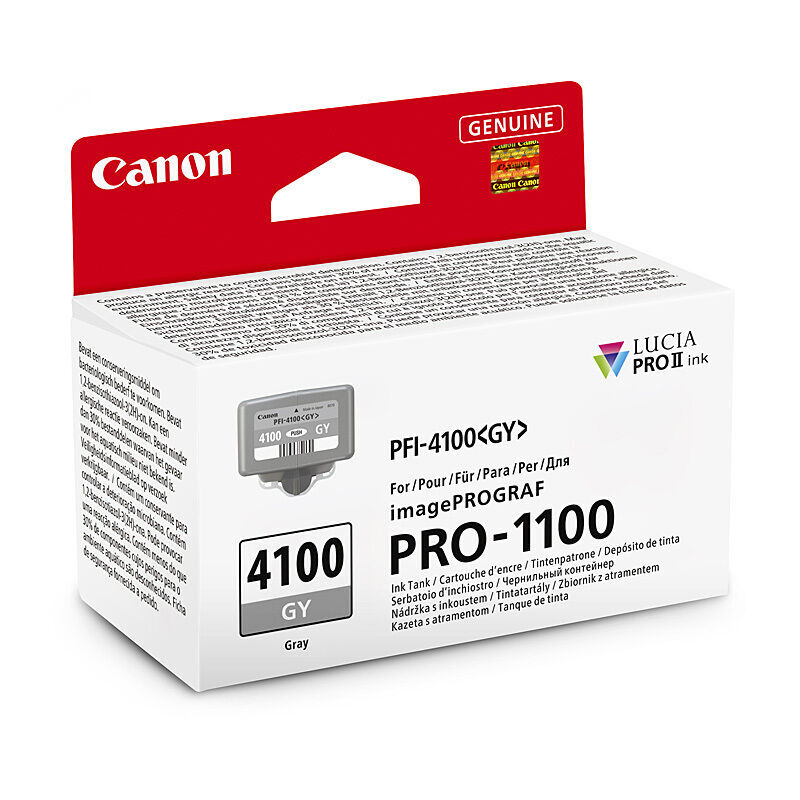 Canon PFI4100 Grey Ink Cart