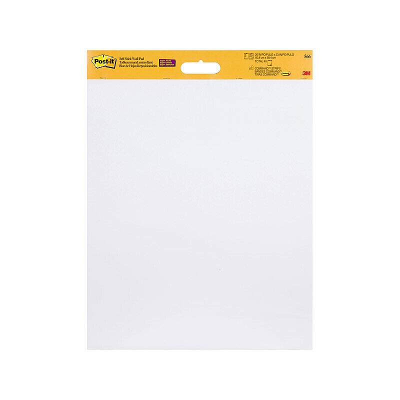 PostIt WallPad 566 Pk2/Pad Bx2