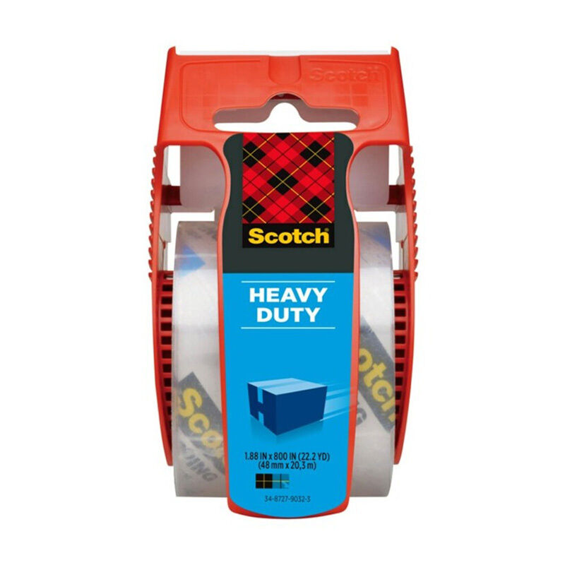 SCT Pkg Tape 142 H/D Clr Bx6