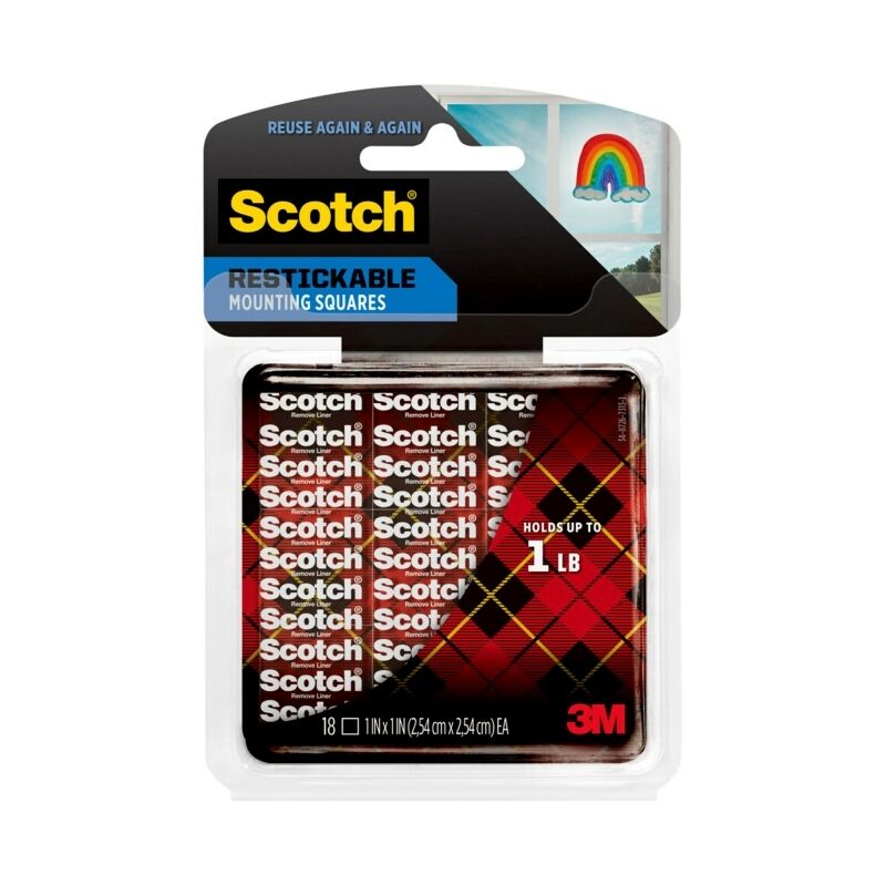 Scotch Mount Tab R100 Pk18 Bg6